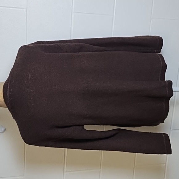 Brown Embellished Mid-Weight Cardigan Button Up Sweater XL - Picture 2 of 12